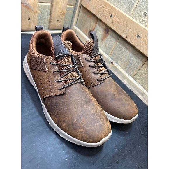 Skechers Men's Delson Axton Slip-On Air-Cooled Memory Foam Arch Fit 11.5 - Picture 2 of 8